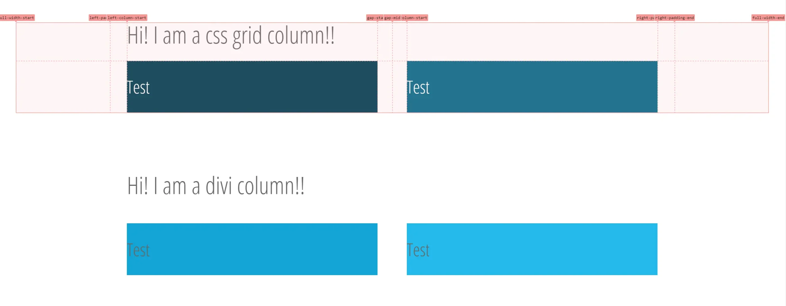CSS Grid Column in Divi