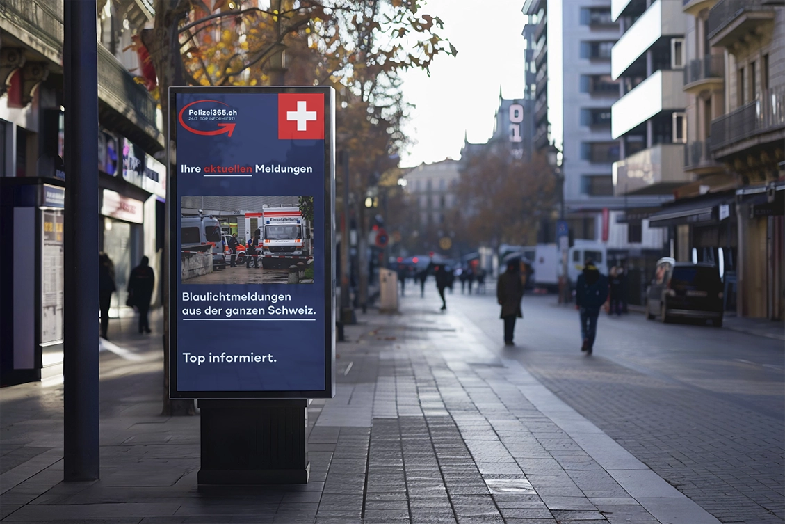 Blaulicht-Media farbe