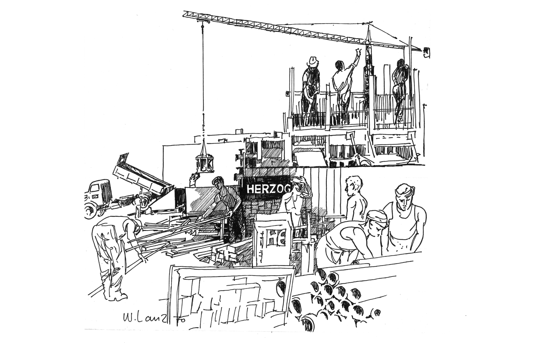 Alte Herzog Illustration